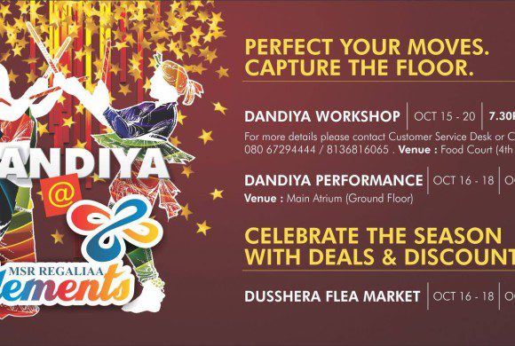 Dandiya Workshop and Dusshera Flea Market @ Elements Mall
